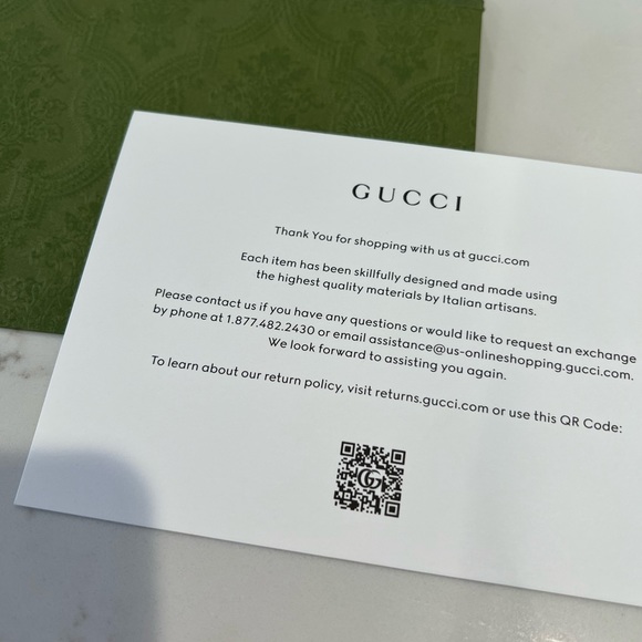 Gucci Leather S Keychain yellow and red - Picture 2 of 5